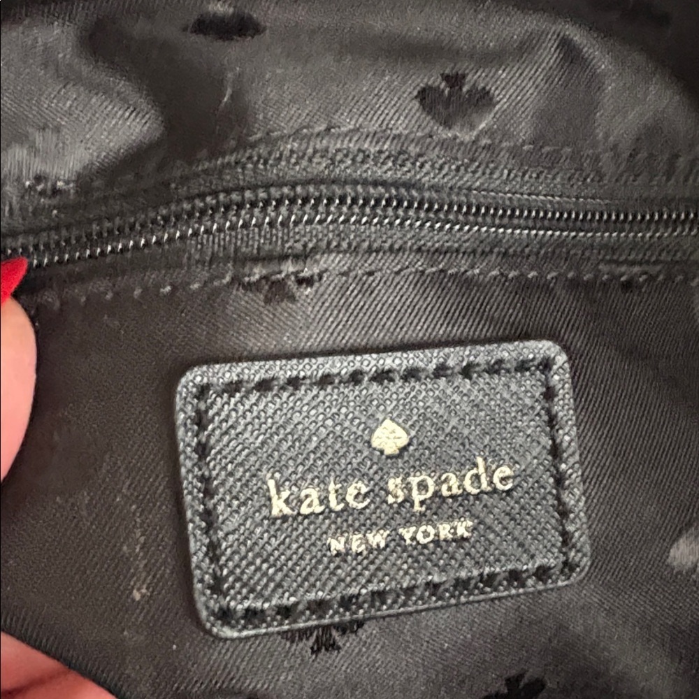 Kate Spade Black and Glitter Tote - Picture 9 of 13